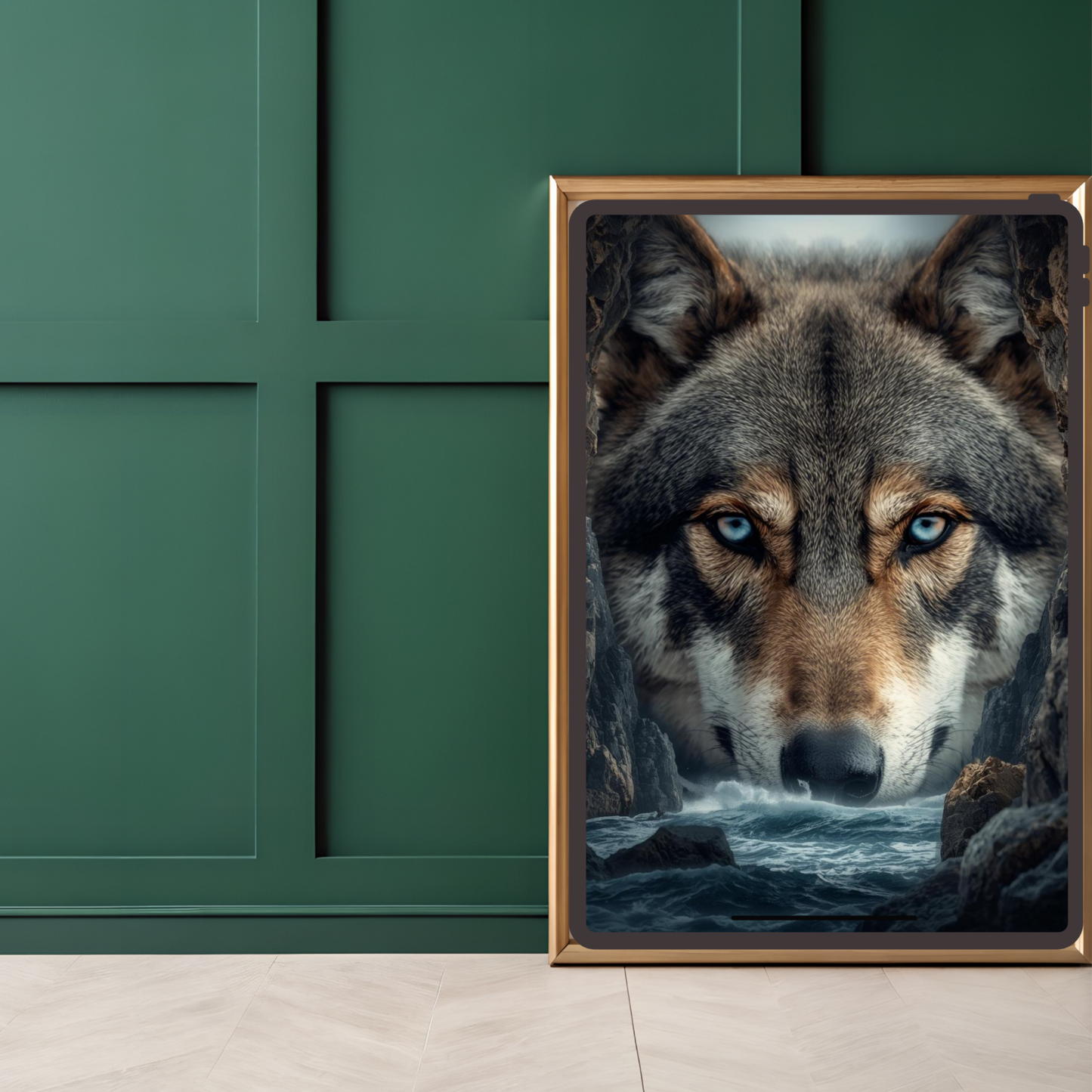 The Coastal Warden Digital Wall Art | Primal Luxe Series Vol. I