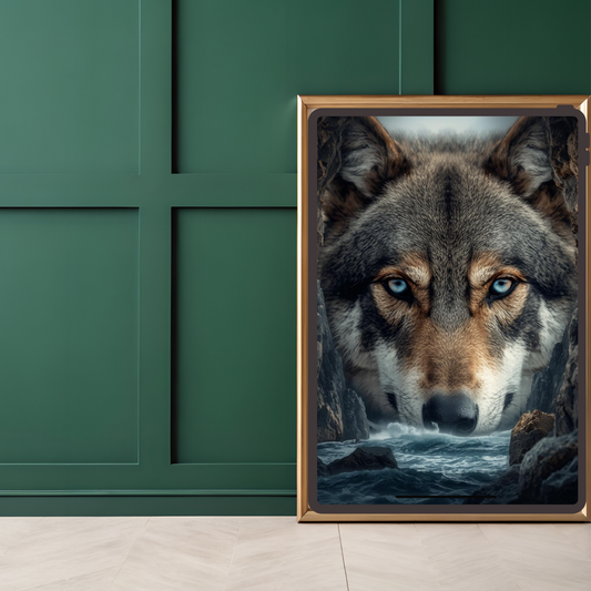 The Coastal Warden Digital Wall Art | Primal Luxe Series Vol. I